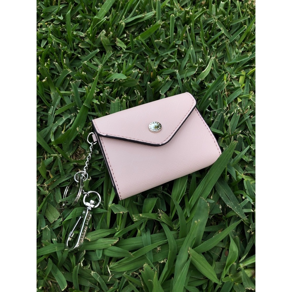 NWOT Blush Pink Mini Wallet Keychain